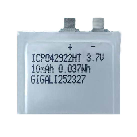 Gigalienergy-CP042922 3.7V 10mAh